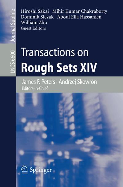 Transactions on Rough Sets XIV