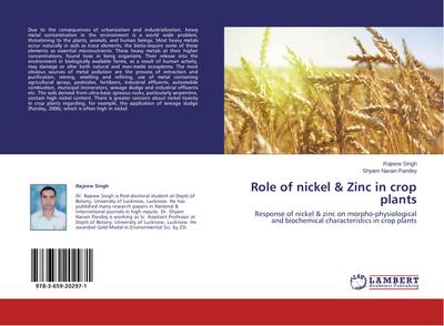 Role of nickel & Zinc in crop plants