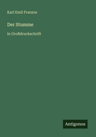 Der Stumme