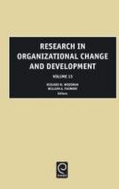 Research in Organizational Change and Development