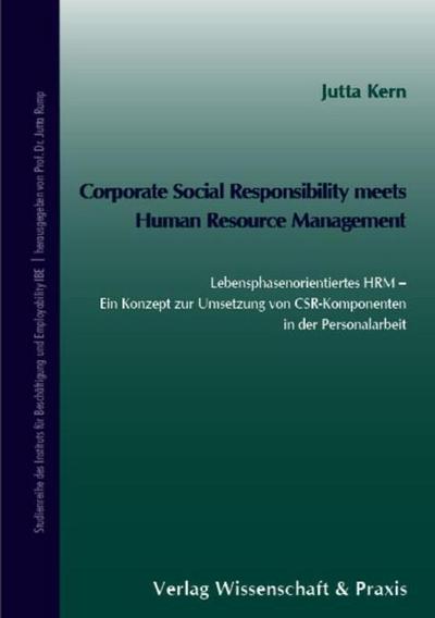 Corporate Social Responsibility meets Human Resource Management.