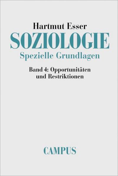 Soziologie: Spezielle Grundlagen 4