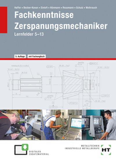 eBook inside: Buch und eBook Fachkenntnisse Zerspanungsmechaniker