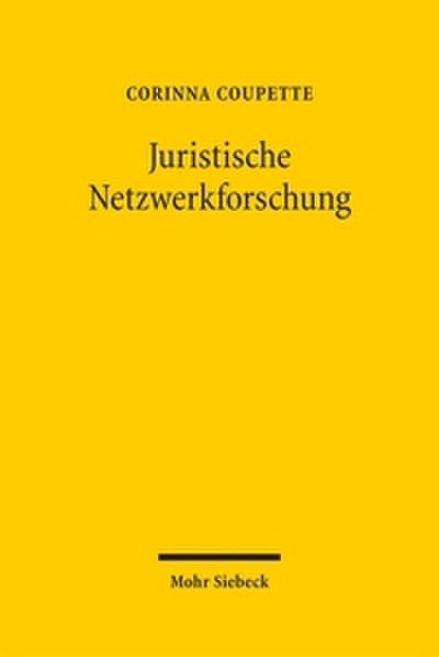 Juristische Netzwerkforschung