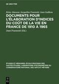 Documents pour l’élaboration d’indices