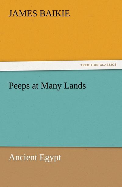 Peeps at Many Lands: Ancient Egypt