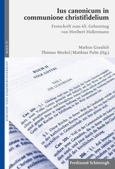 Ius canonicum in communione christifidelium