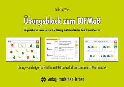 Übungsblock zum DIFMaB (Diagnostisches Inventar zur Förderung mathematischer Basiskompetenzen)