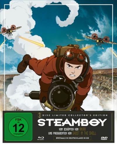 Steamboy, 1 Blu-ray + 2 DVD (Limited Collector’s Edition)