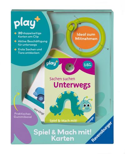 Play+ Spiel & Mach mit! Karten: Sachen suchen: unterwegs