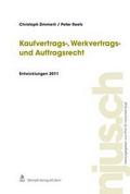 Kaufvertrags-, Werkvertrags- und Auftragsrecht, En