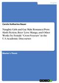 Naughty Girls and Gay Male Romance/Porn: Slash Fiction, Boys’ Love Manga, and Other Works by Female “Cross-Voyeurs” in the U.S. Academic Discourses