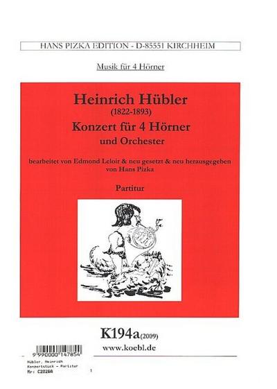 Konzert F-Durfür 4 Hörner und Orchester