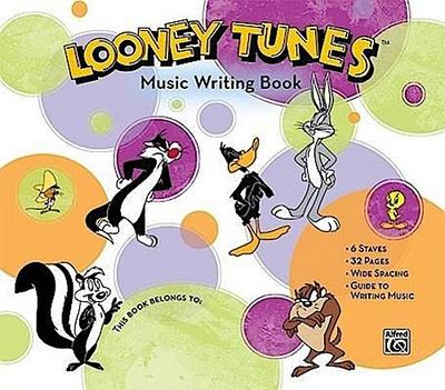 Looney Tunes Music Writing Book