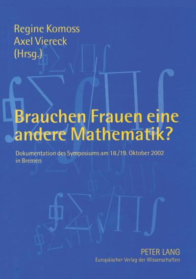 Brauchen Frauen eine andere Mathematik?