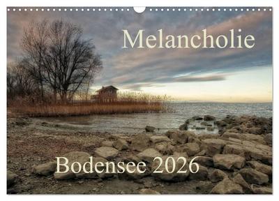 Melancholie-Bodensee 2026 (Wandkalender 2026 DIN A3 quer), CALVENDO Monatskalender