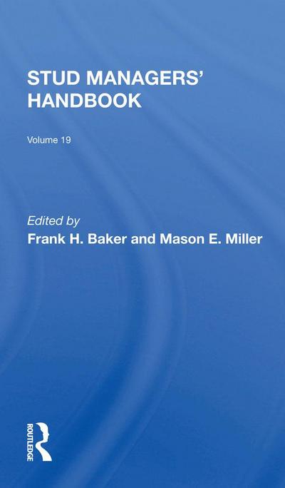 Stud Managers’ Handbook, Vol. 19