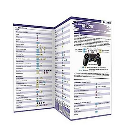 NHL 20 - Die komplette Spielsteuerung groß auf einen Blick!