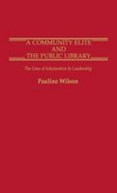 A Community Elite and the Public Library