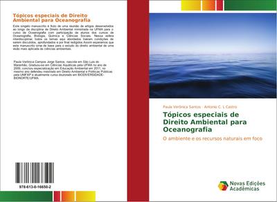 Tópicos especiais de Direito Ambiental para Oceanografia