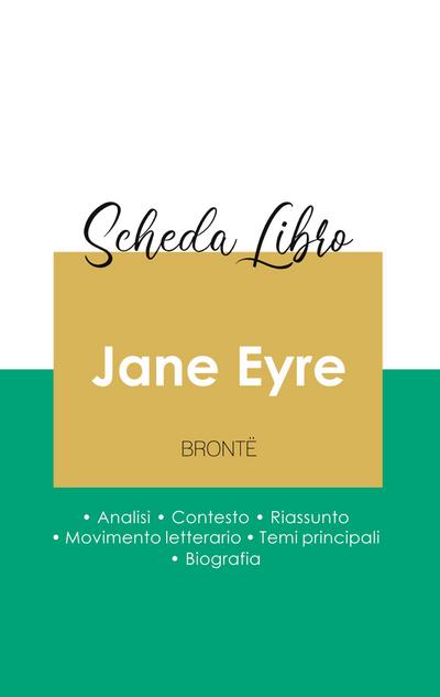 Scheda libro Jane Eyre di Charlotte Brontë (analisi letteraria di riferimento e riassunto completo)