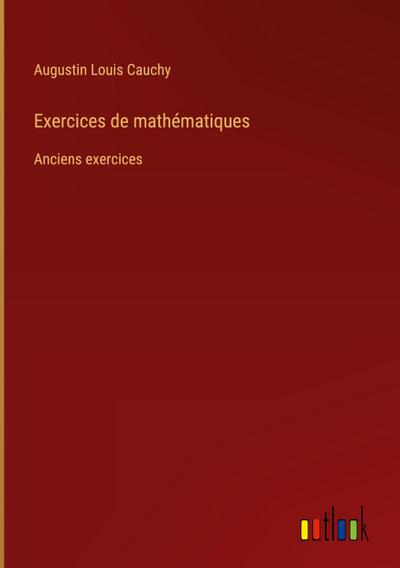 Exercices de mathématiques