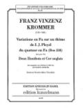 Variations en fa sur un thème de I.J. Pleyelfür 2 Oboen und Englischhorn