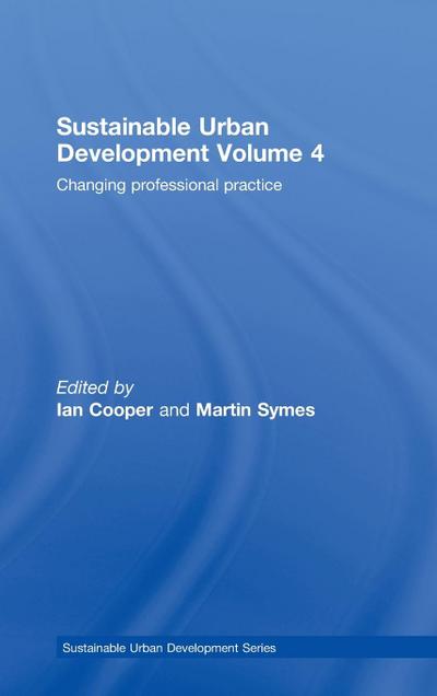 Sustainable Urban Development Volume 4