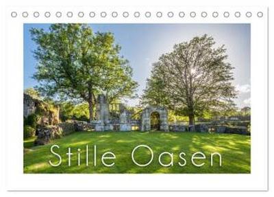 Stille Oasen (Tischkalender 2026 DIN A5 quer), CALVENDO Monatskalender