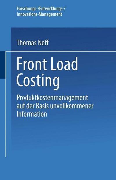 Front Load Costing