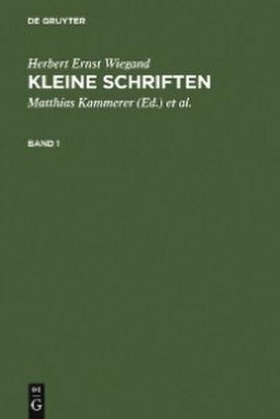 Kleine Schriften