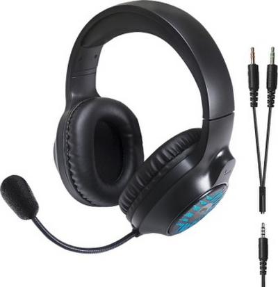 SPEEDLINK TYRON RGB Stereo Gaming Headset - for PC/PS5/PS4/Xbox Series X/S/Switch 2/Switch/OLED/Lite, black