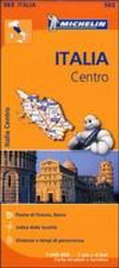 Italy Centre - Michelin Regional Map 563