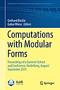 Computations with Modular Forms