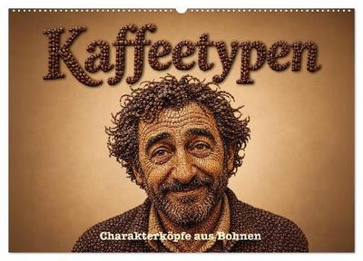 Kaffeetypen - Charakterköpfe aus Bohnen (Wandkalender 2027 DIN A2 quer), CALVENDO Monatskalender