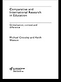 Comparative and International Research In Education