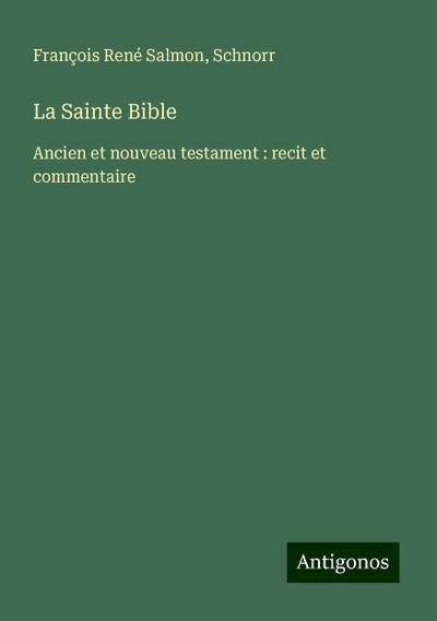 La Sainte Bible