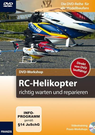DVD-Workshop: RC-Helikopter richtig warten und reparieren