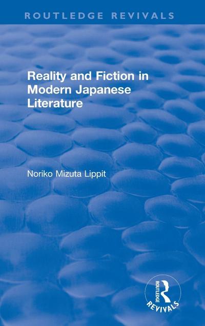 Reality and Fiction in Modern Japanese Literature