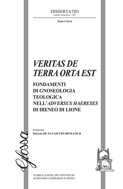 Carra, Z: Veritas de terra orta est. Fondamenti di gnoseolog