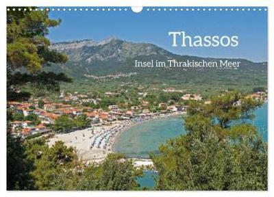 Thassos - Insel im Thrakischen Meer (Wandkalender 2026 DIN A3 quer), CALVENDO Monatskalender