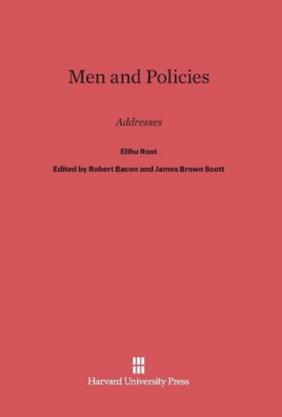 Men and Policies