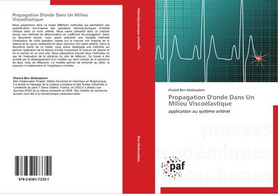 Propagation D’onde Dans Un Milieu Viscoélastique