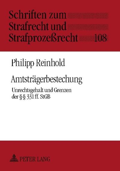 Amtsträgerbestechung