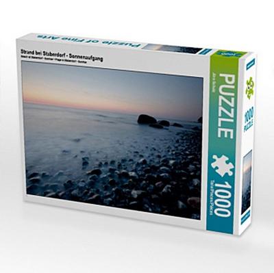 Strand bei Staberdorf - Sonnenaufgang (Puzzle)