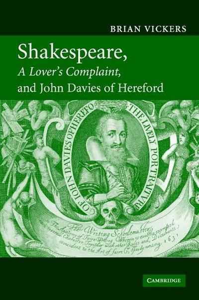 Shakespeare, ’A Lover’s Complaint’, and John Davies of Hereford