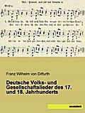 Deutsche Volks- und Gesellschaftslieder des 17.und