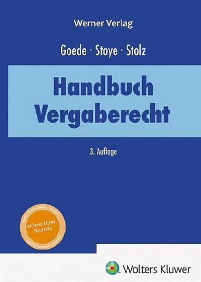 Handbuch Vergaberecht