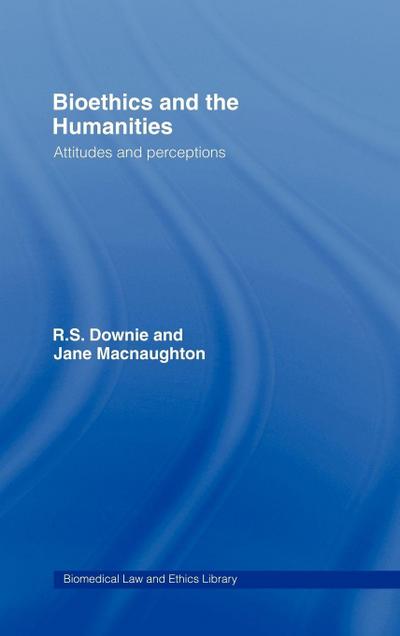 Bioethics and the Humanities