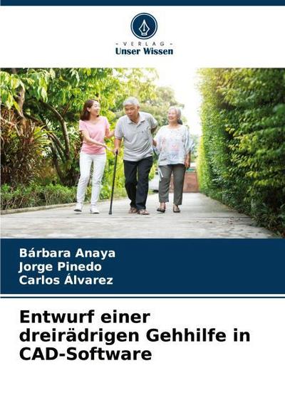 Entwurf einer dreirädrigen Gehhilfe in CAD-Software